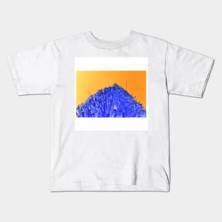 the beauty in the grass ecopop landscape of oaxaca photograph collage Kids T-Shirt